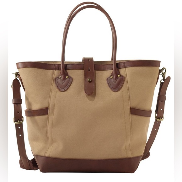 LL Bean Boat & Large Signature Tote - Picture 1 of 6